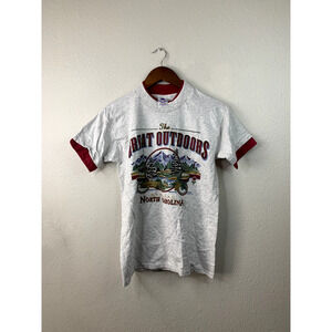 Vintage Youth North Carolina Shirt Tee Great Outdoors Brevard 1996 VTG Kids L